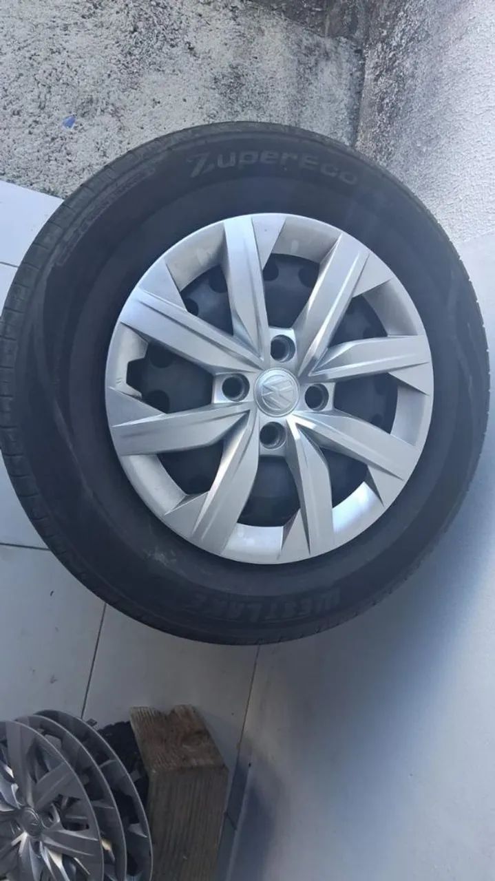 Vendo 04 pneus novos completos, Aro 14. - Foto 2