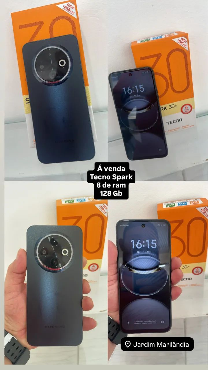 Á venda Tecno Spark 30c