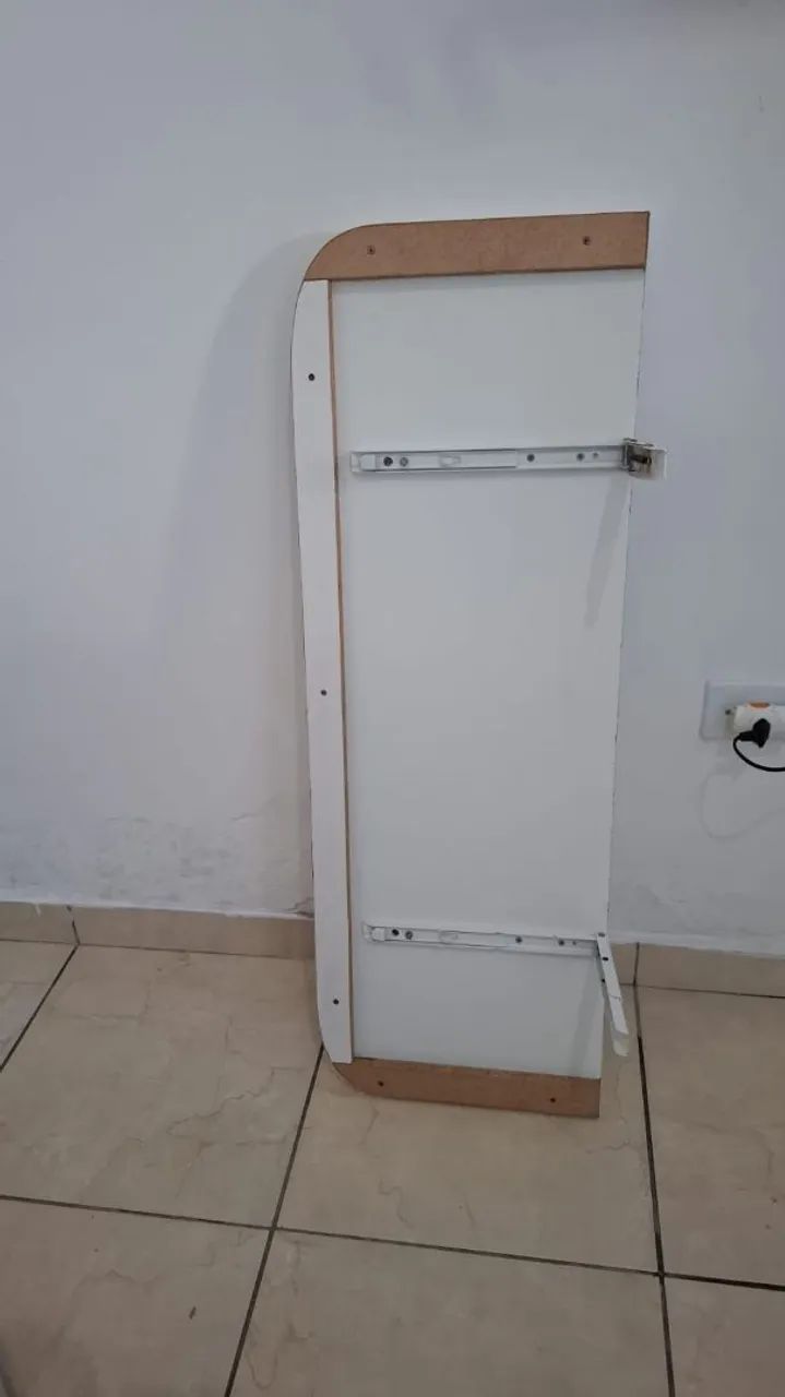 Vendo mesa branca de parede - Foto 4