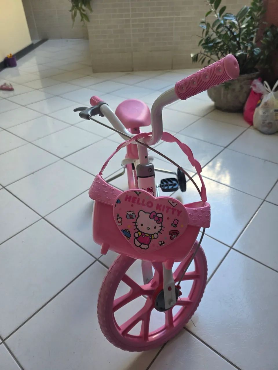 Bicicleta Infantil Aro 14 hello kitty  - Foto 2
