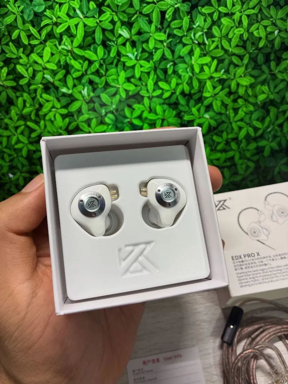 Fone Kz Edx Pro X Com Microfone 