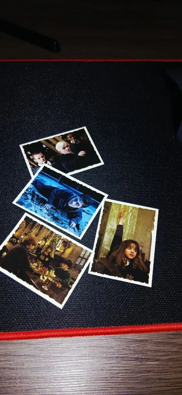 Figurinhas Adesivas Harry Potter