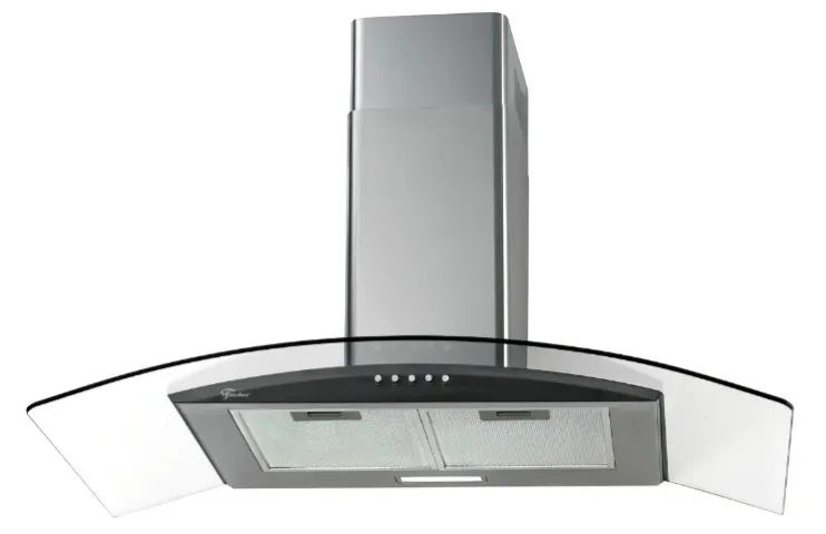 Coifa de Parede Fischer Fit 90 cm Vidro