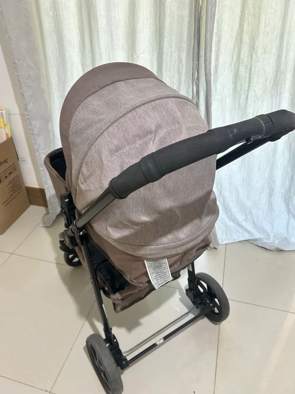 Carrinho de  bebê Moisés 3em1 Galzerano