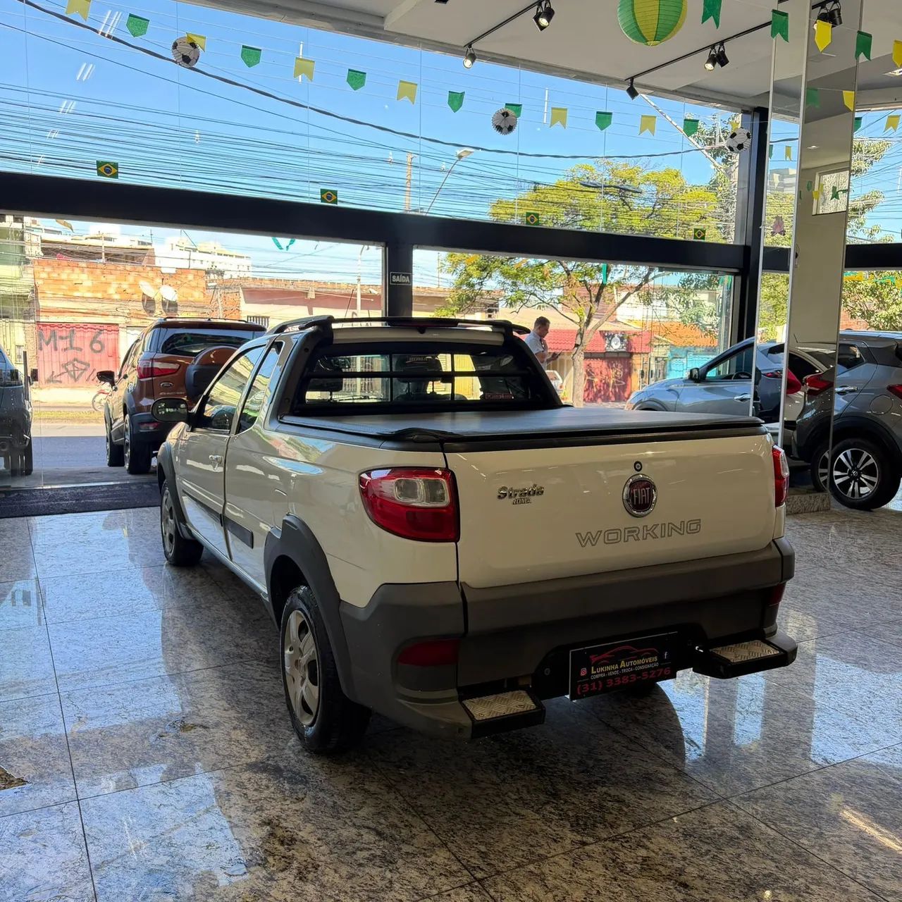 Fiat Strada Working Hard 1.4 Fire Flex 8V CE 2017 - Foto 4
