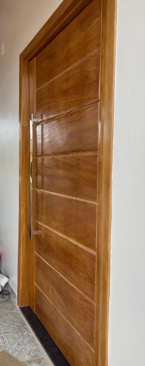 Porta de entrada principal da casa da residência - Foto 4