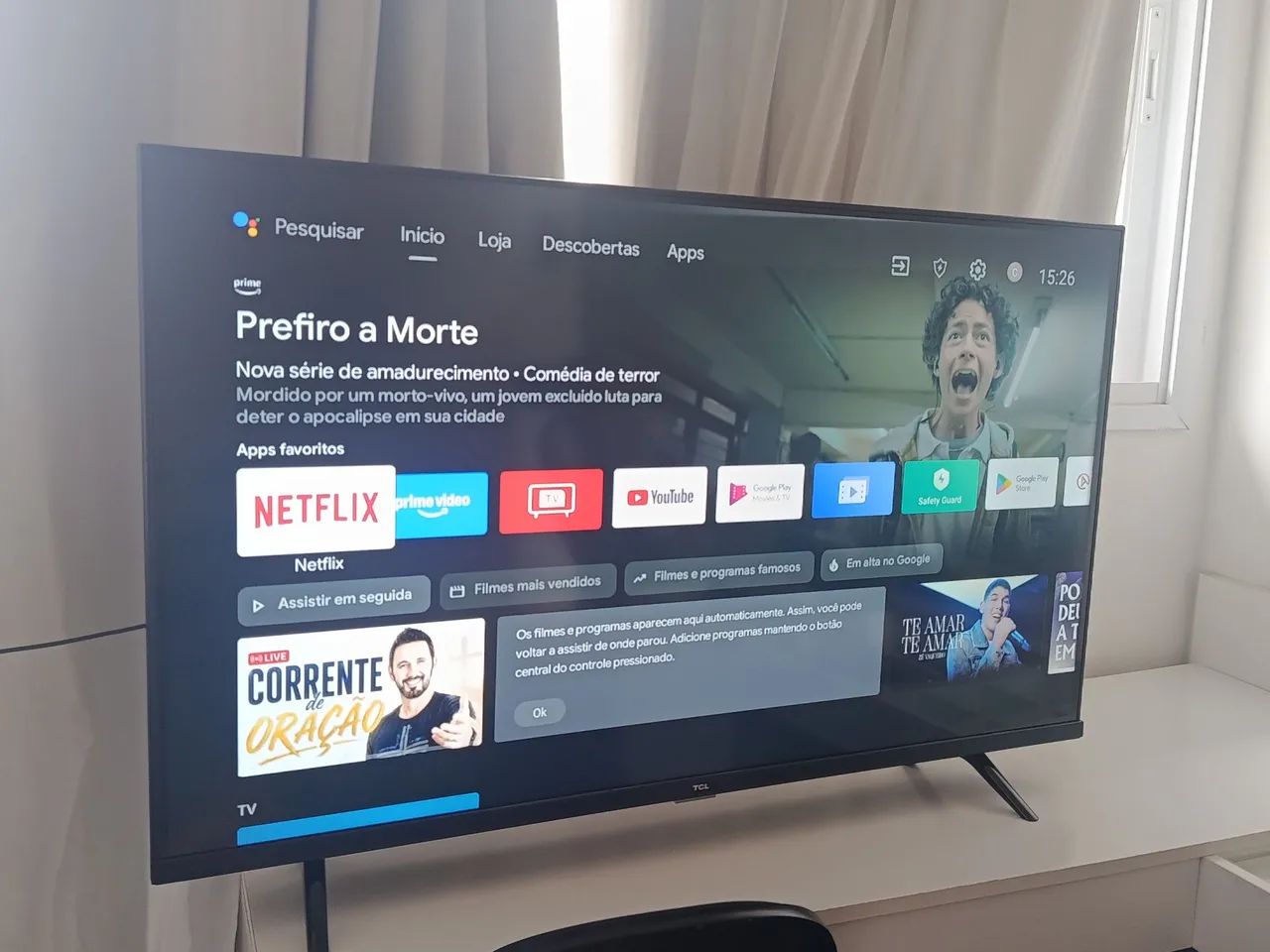 TV TCL 43 POLEGADAS USADA EXCELENTE  - Foto 3