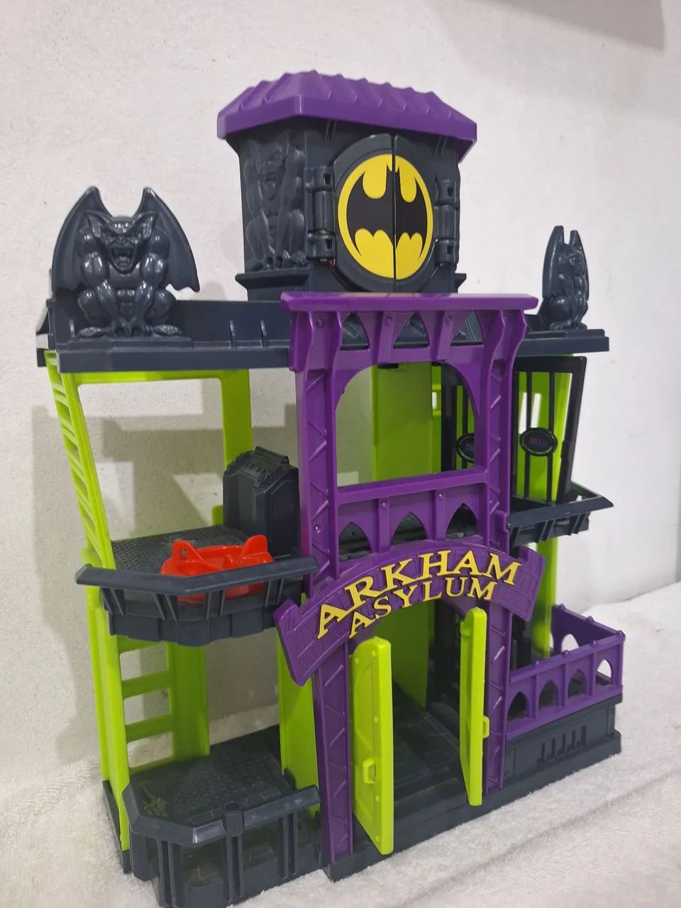 Castelo Batman Arkham Asylum Imaginext  - Foto 5