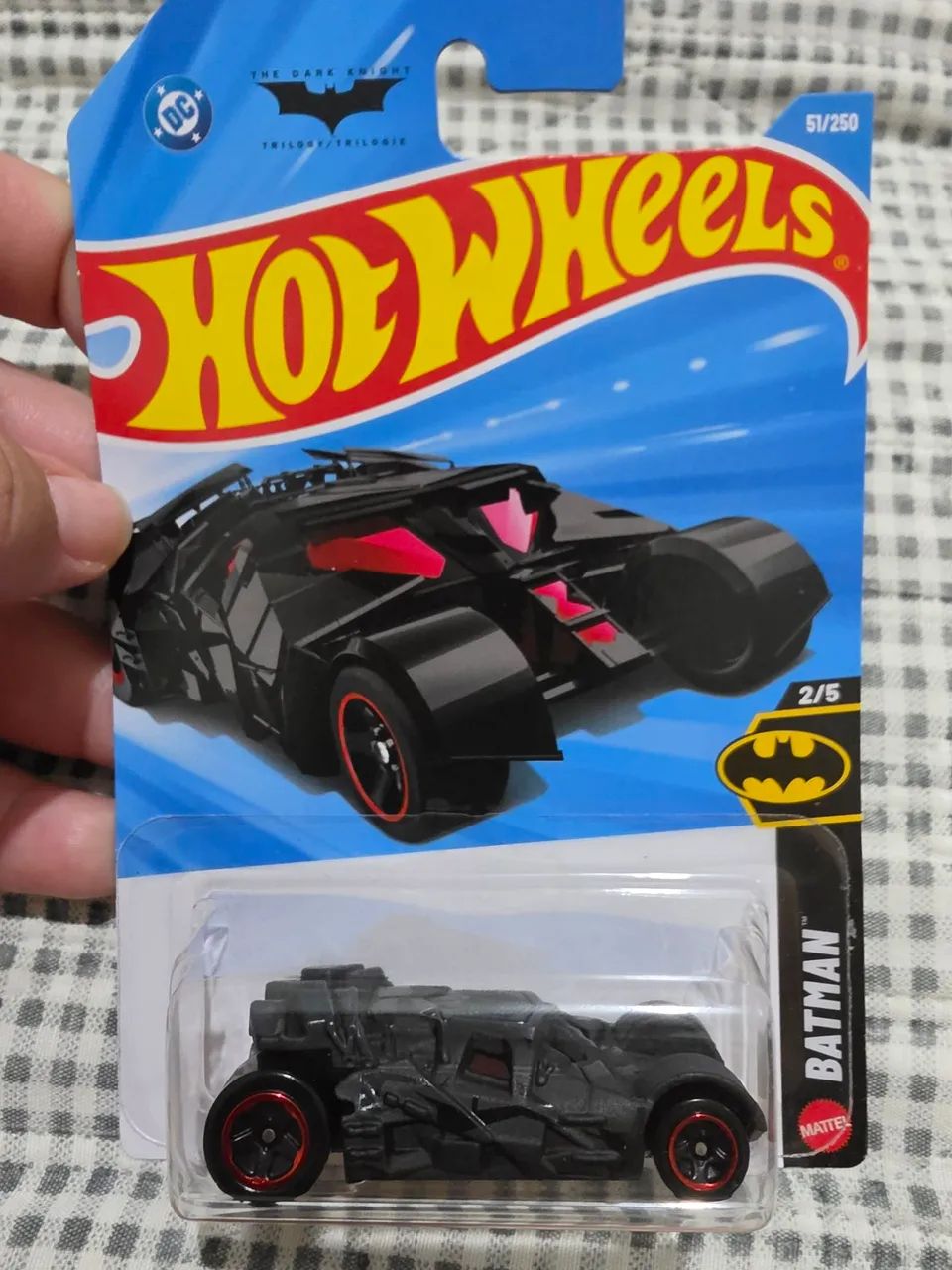 The Dark Knight Batmobile HotWheels