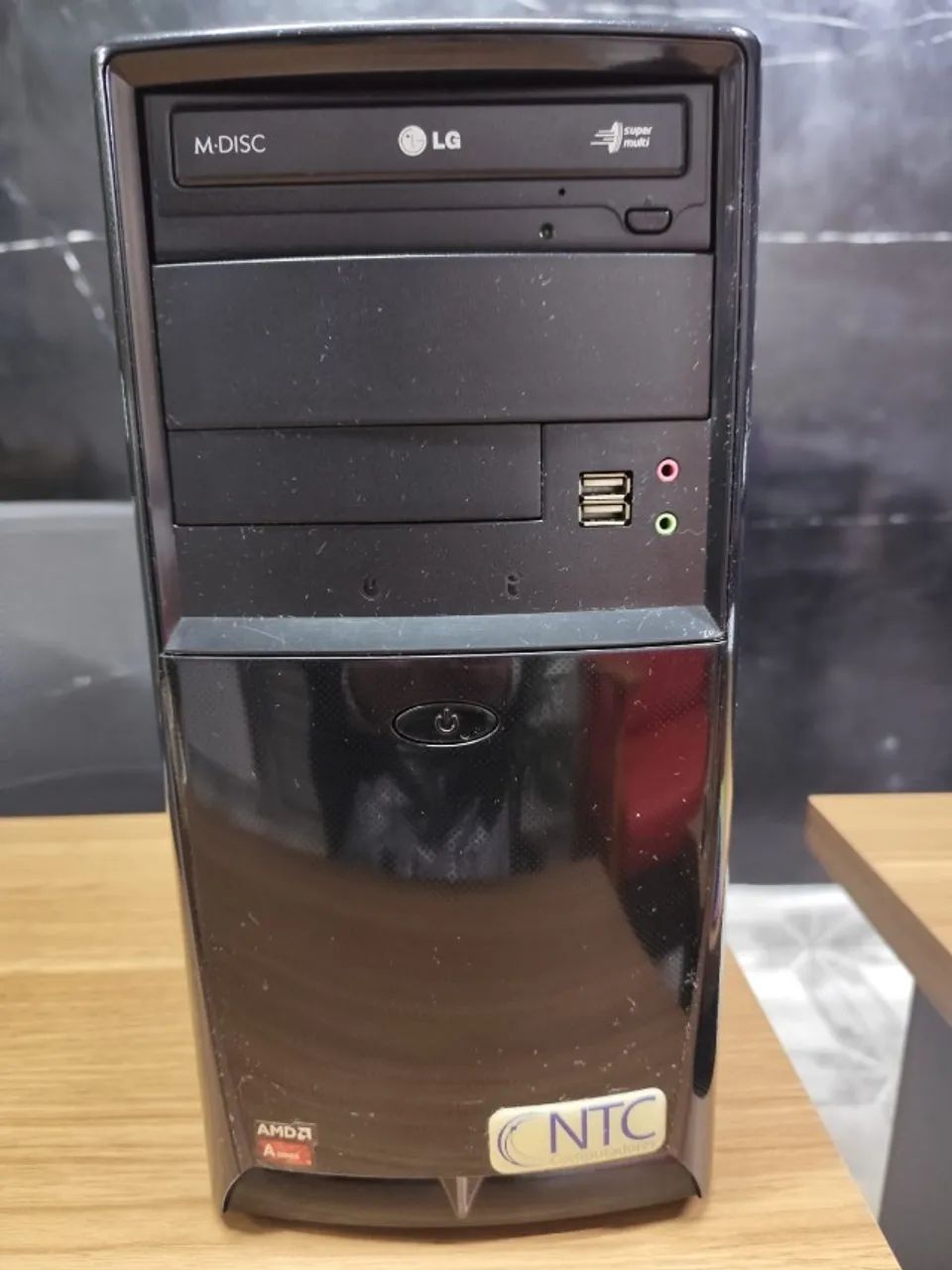 PC W11 Pro Office AMD A4 4000 6Mem SSD 240 HD 320 CNTC - Foto 4