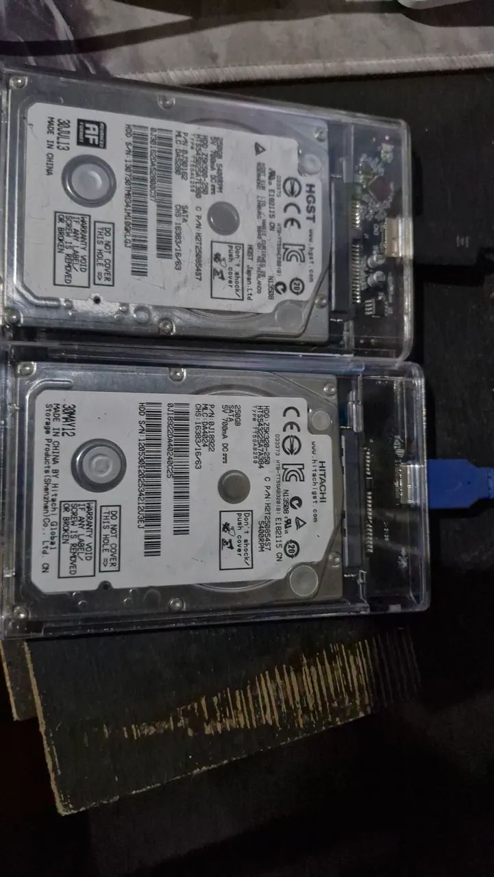 Vendo 2 HD Externos, 250gb 