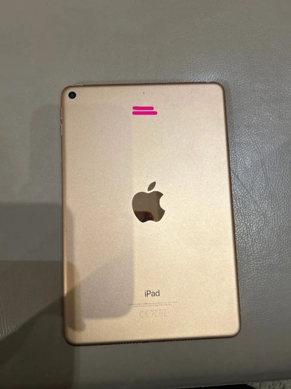 iPad Mini 5ª Geração 64GB Rosa + Apple Pencil 1ª Geração