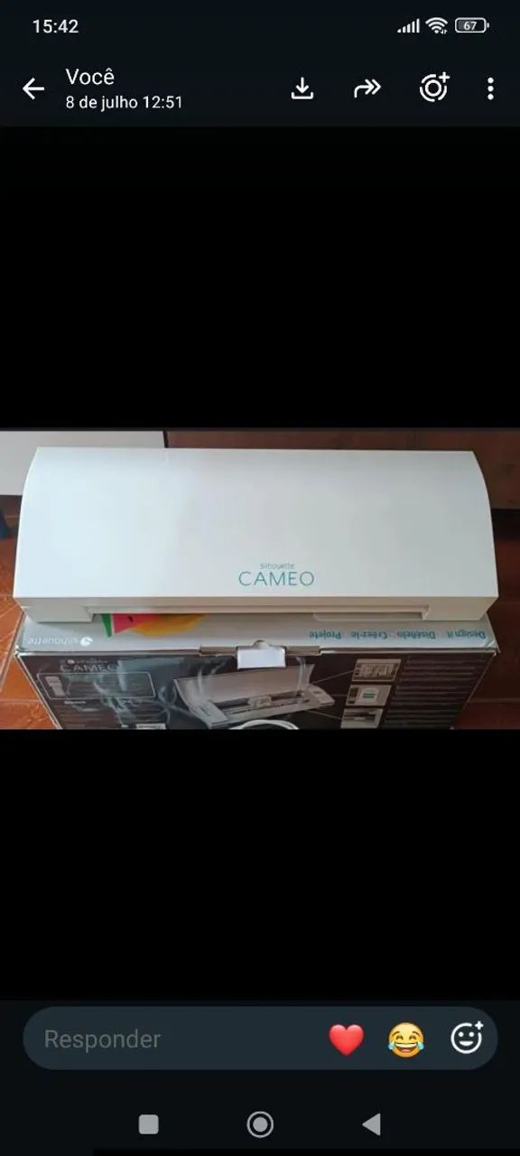 Silhouette Cameo 3 ótima oportunidade 