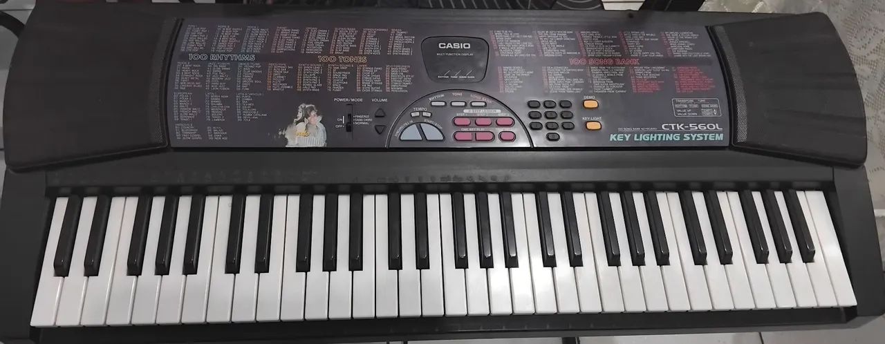 Teclado Musical Casio Key Lighting System Lk-33