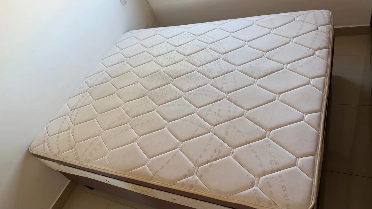 Cama box queen + colchão  - Foto 3
