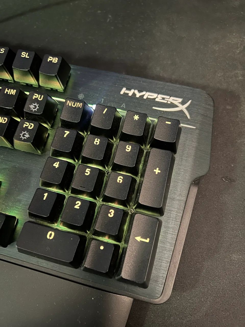 hyperx alloy mkw100 - mechnical gaming keyboard (us layout), modelo: 4p5e1aa#aba, preto - Foto 2