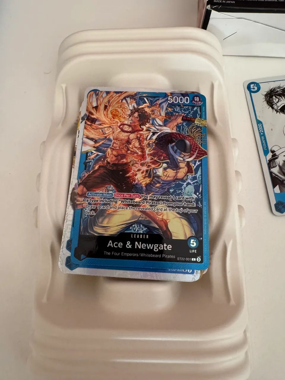 Starter Pack One Piece TCG card game - Ace e Newgate - Foto 4