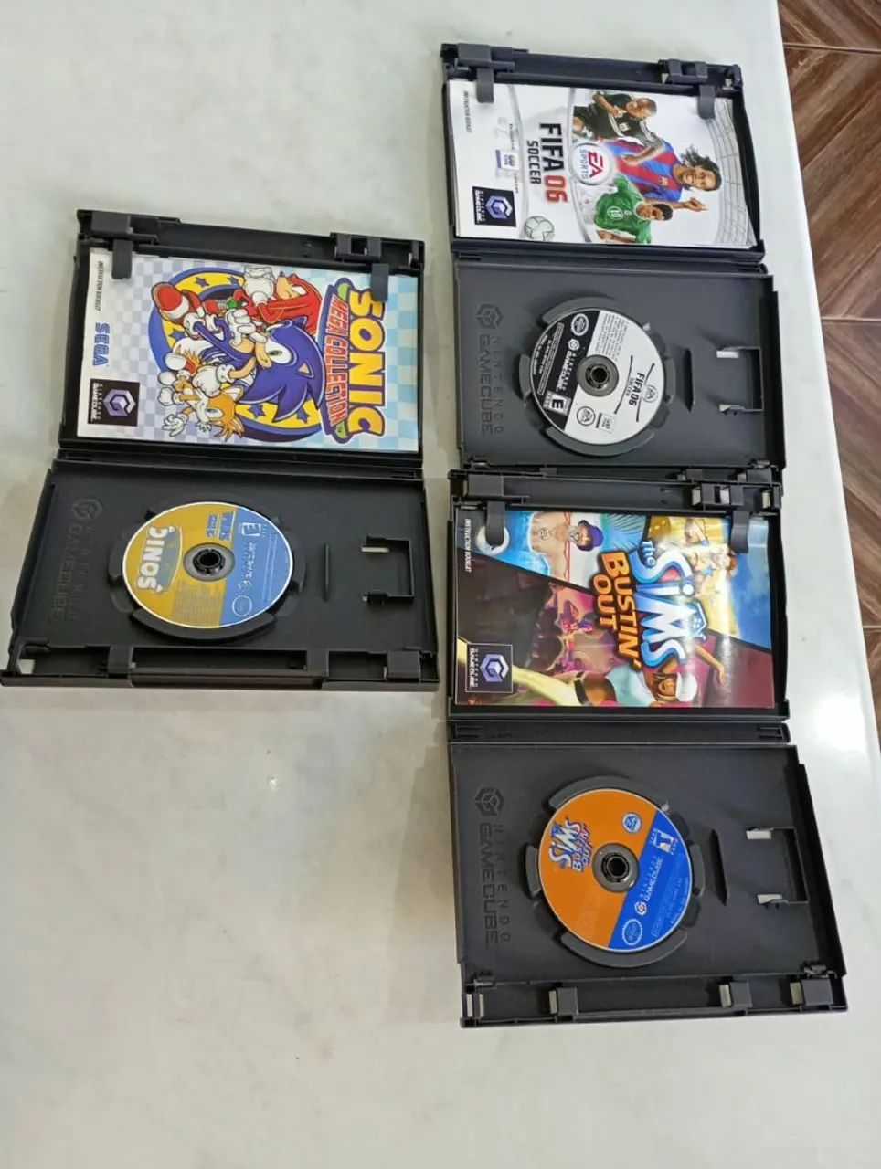 3 JOGOS CIB GameCube barato 