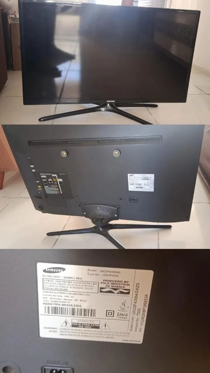 Smart TV LED Samsung de 32 polegadas