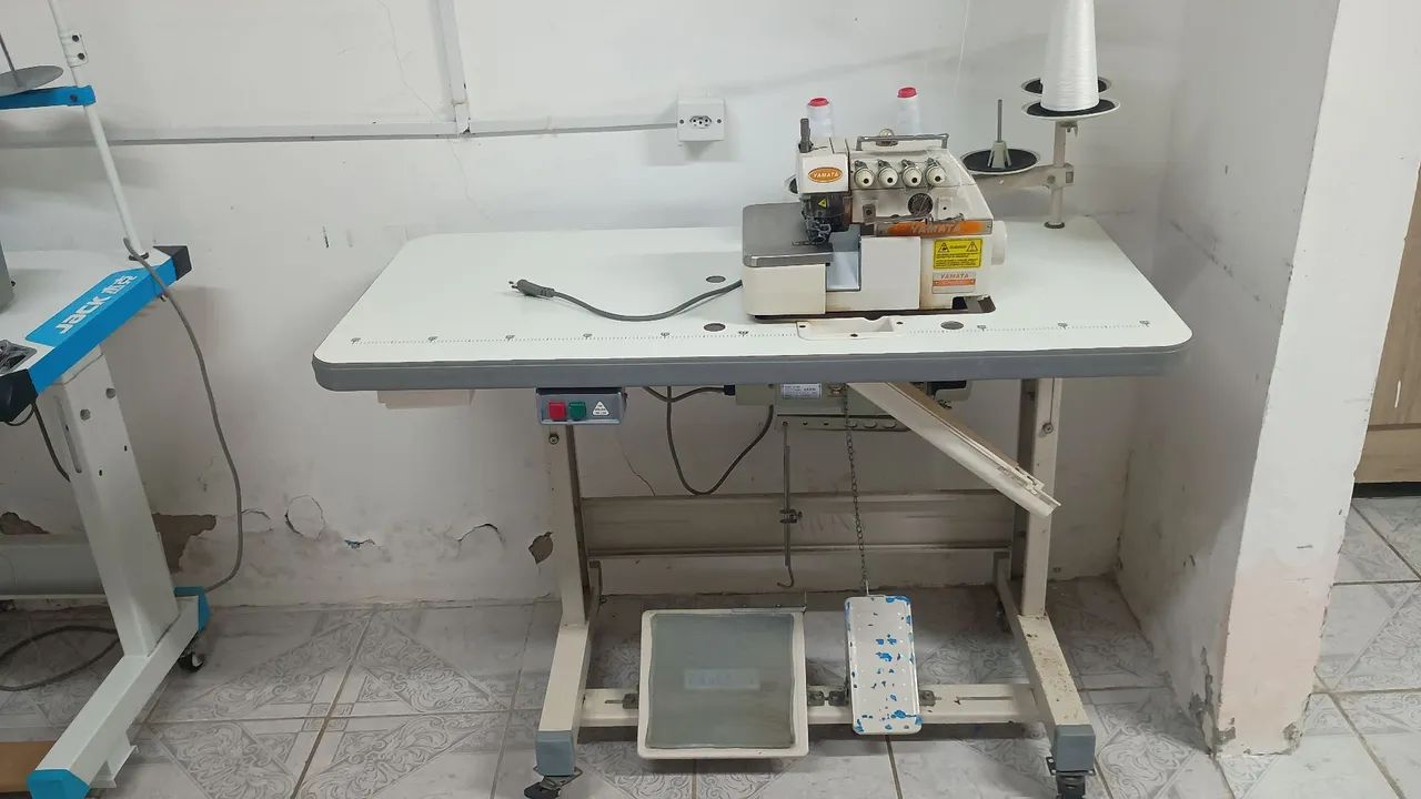 Máquina ponto cadeia interlock 5 fios