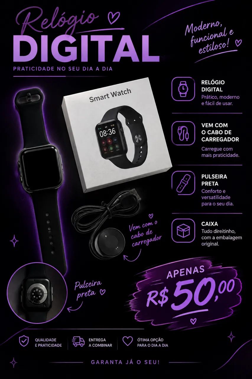 Relógio digital 