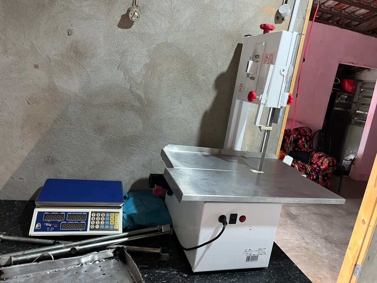 Serra de corta carne com moedor - Foto 2