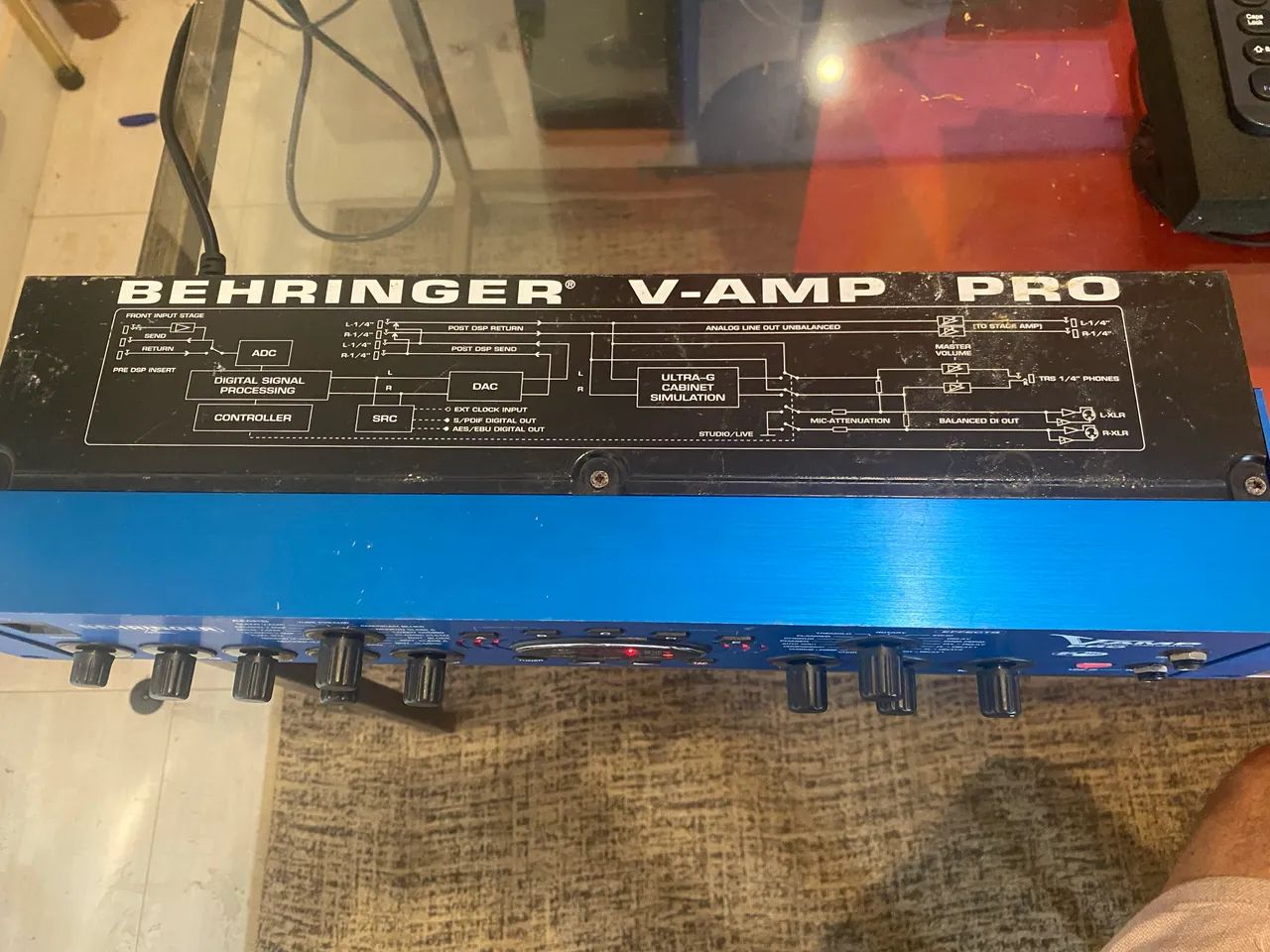 V-amp pro Behringer Rack de efeitos - Foto 4