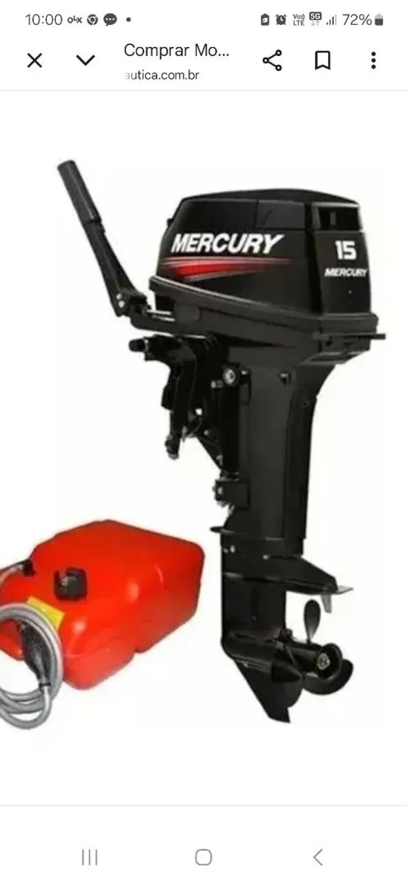 Motor mercury 15 hp - Foto 2