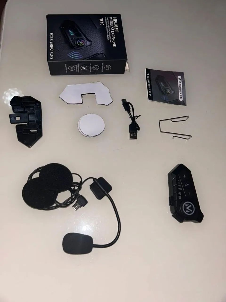 Intercomunicador V10 Bluetooth para Capacete - Moto, GPS e Chamadas - Foto 4
