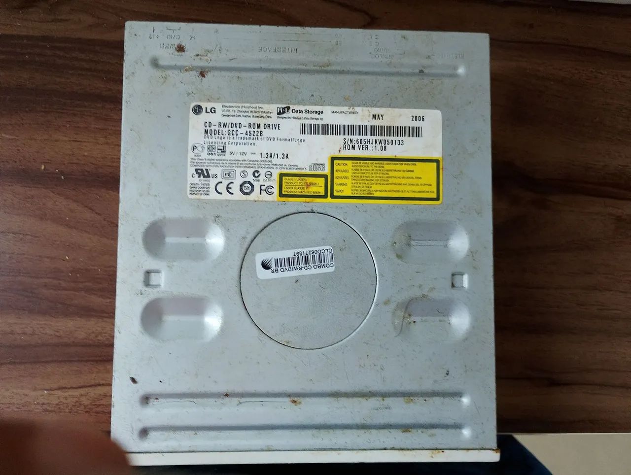 Leitor de DVD ROM LG CD - Foto 2