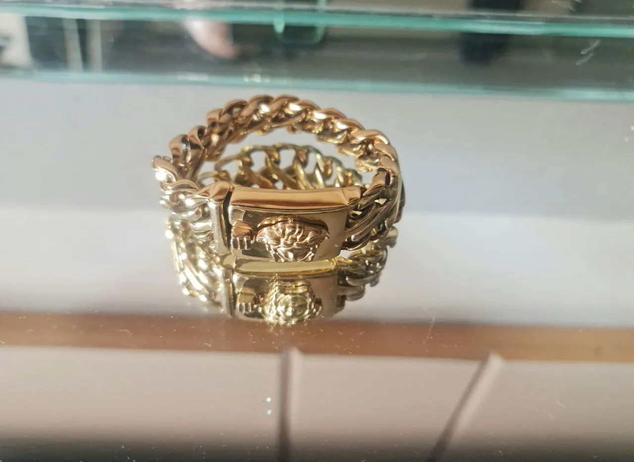 Pulseira banhada em ouro  - Foto 3