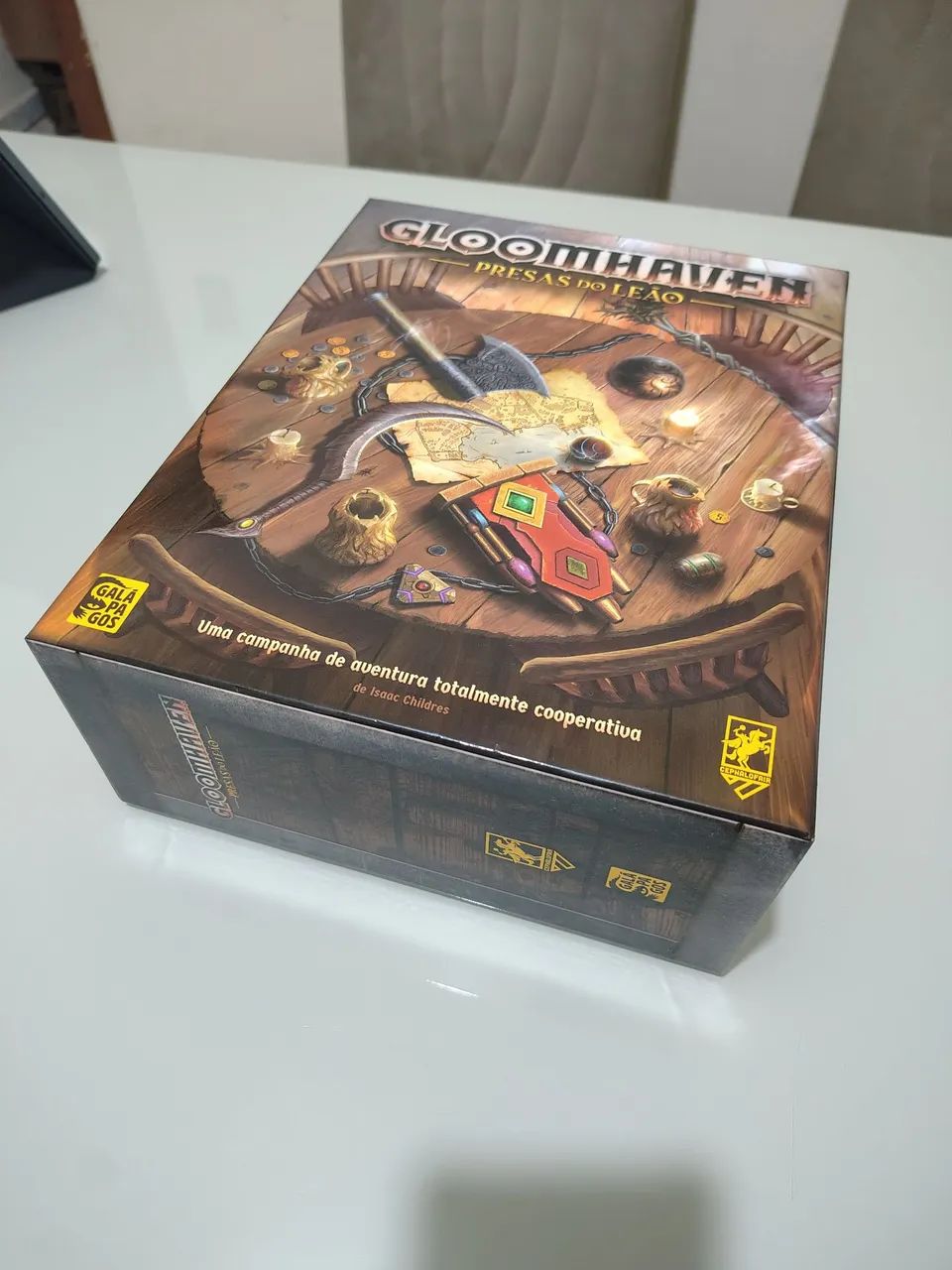 Gloomhaven Presas do Leão + dashboard + insert