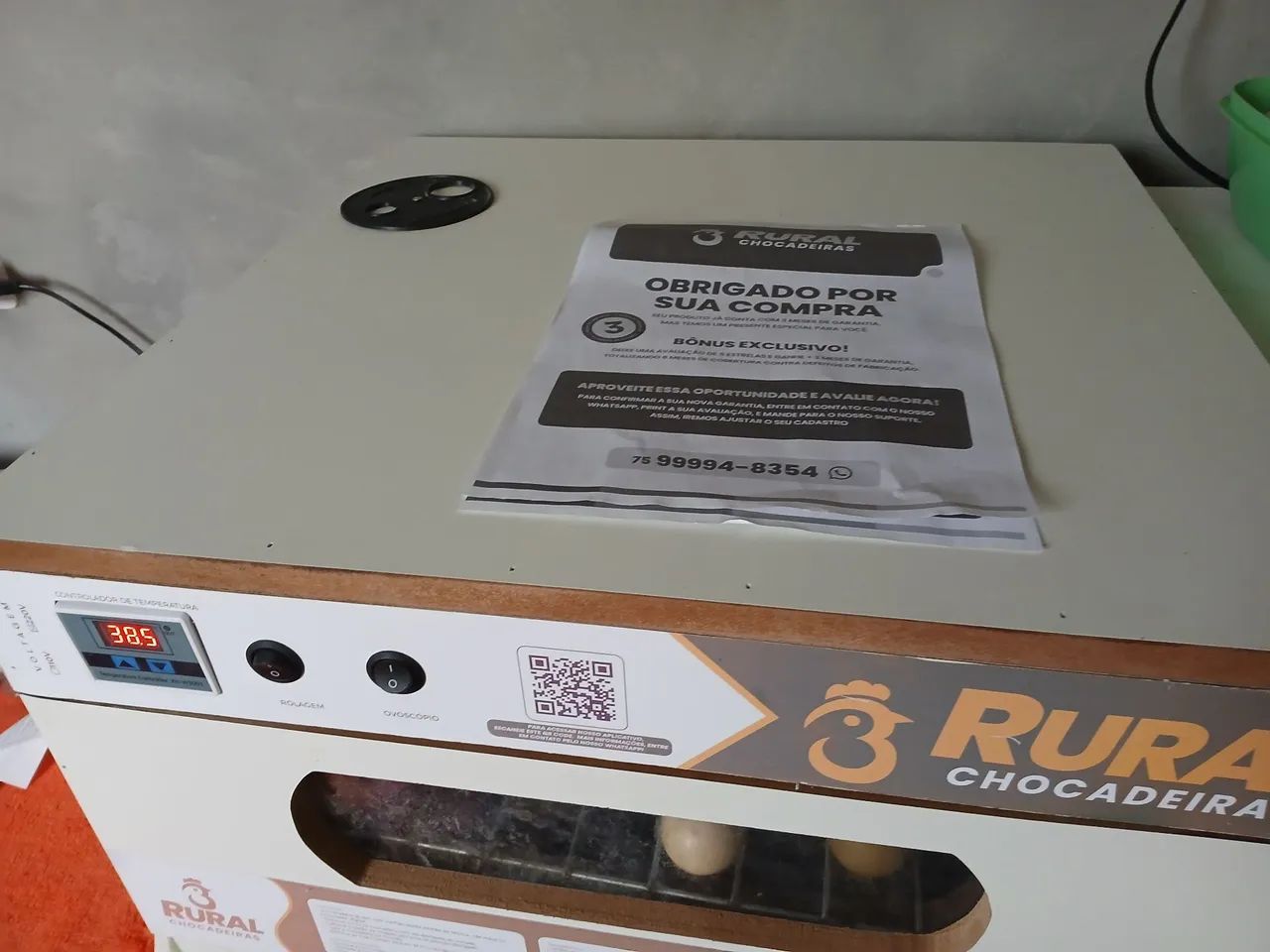 Vendo chocadeira usada