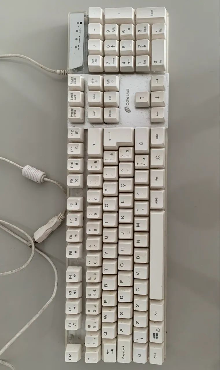 Teclado Gamer Oex Prismatic TC205 - ótimo  - Foto 3