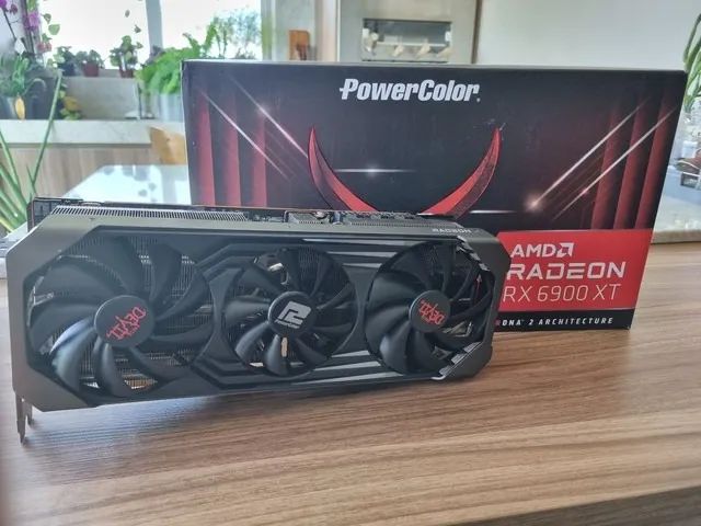 中古　power color RX6900XT RedDevil PowerColor Red Devil Placa de vídeo para jogos AMD Radeon™ RX 6900
