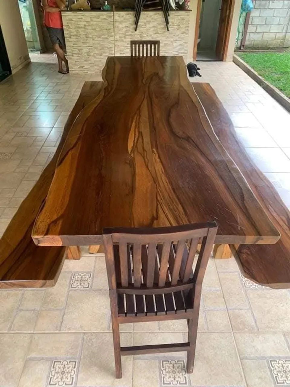 Mesa de ipê ou Jacarandá  - Foto 4