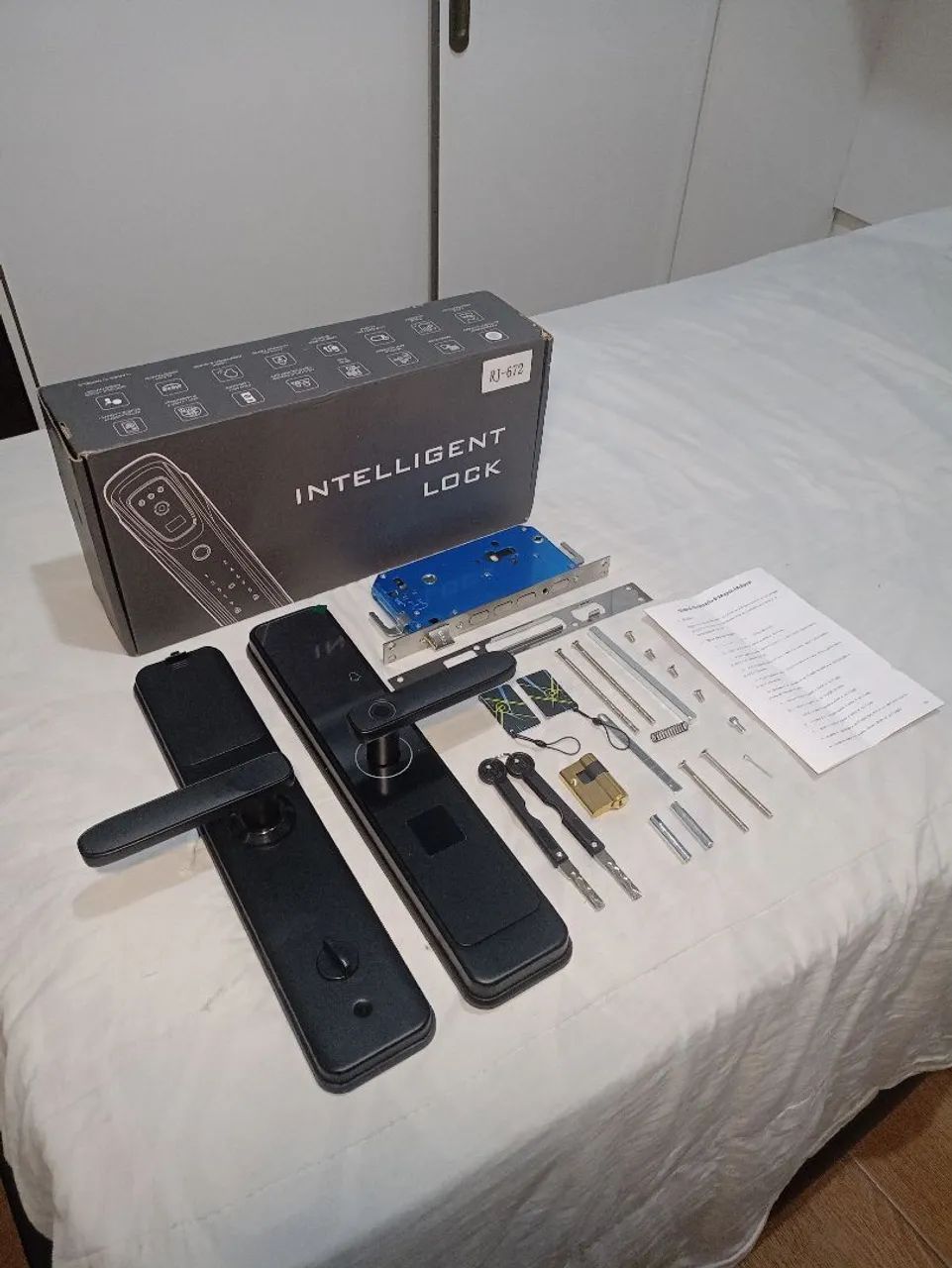 Fechadura eletrônica digital Smartlock instalação incluso  - Foto 3