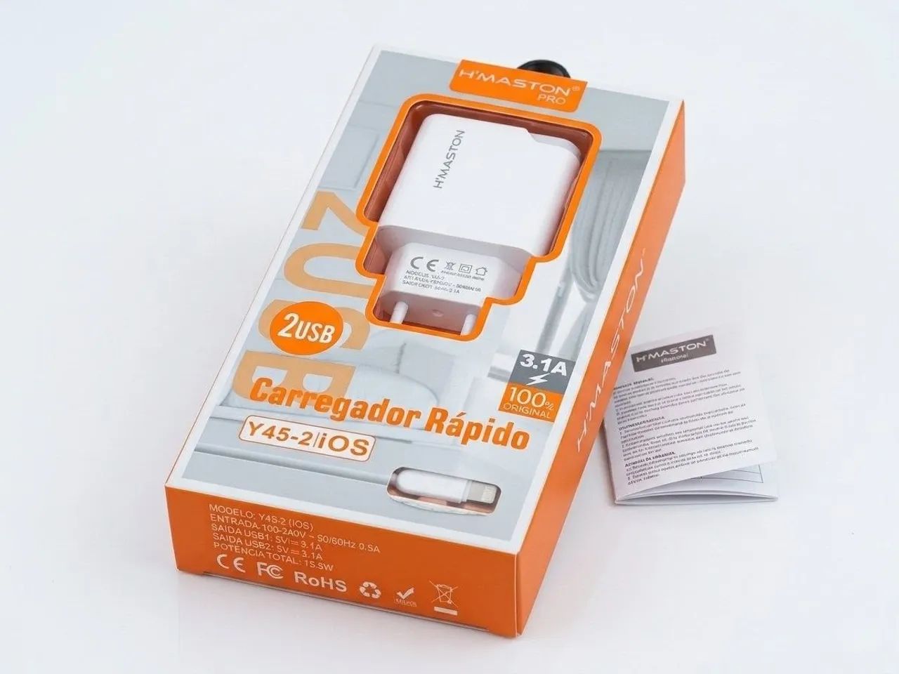Kit carregador para Iphone