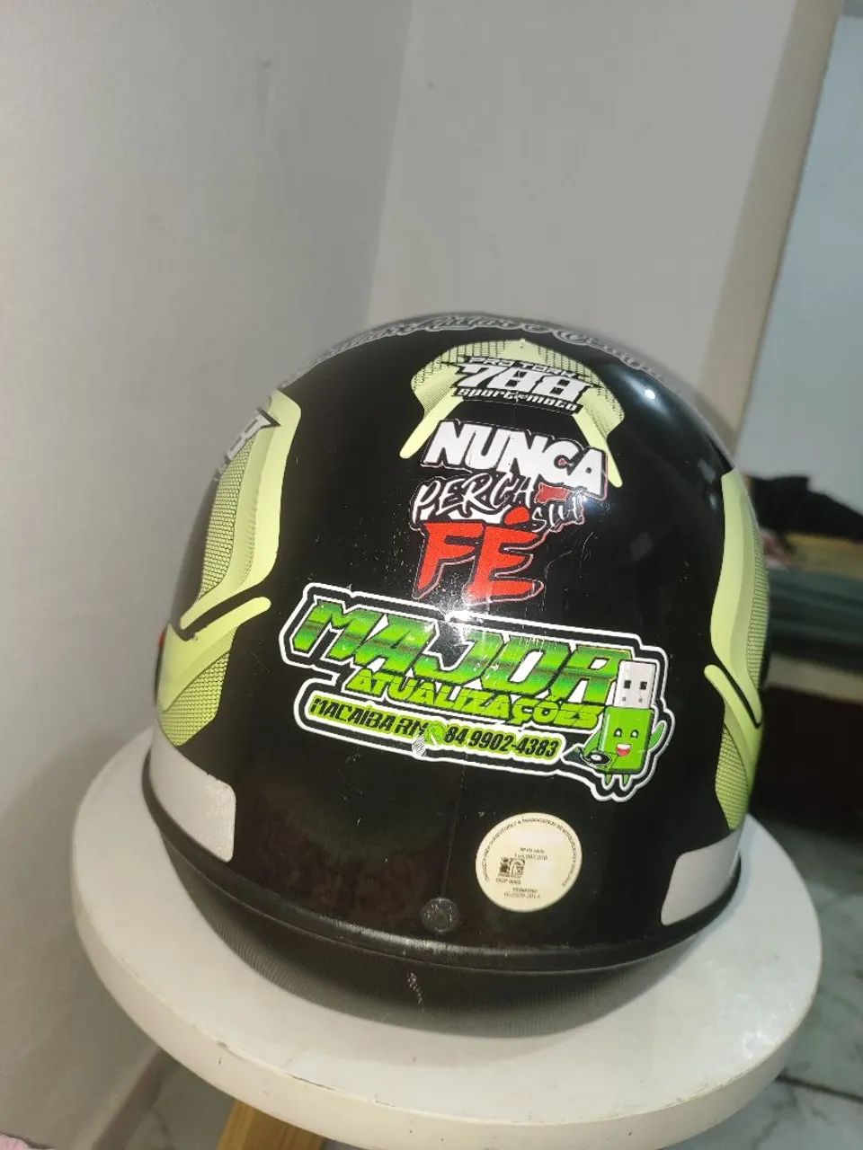 Capacete usado porém bem cuidado  - Foto 3
