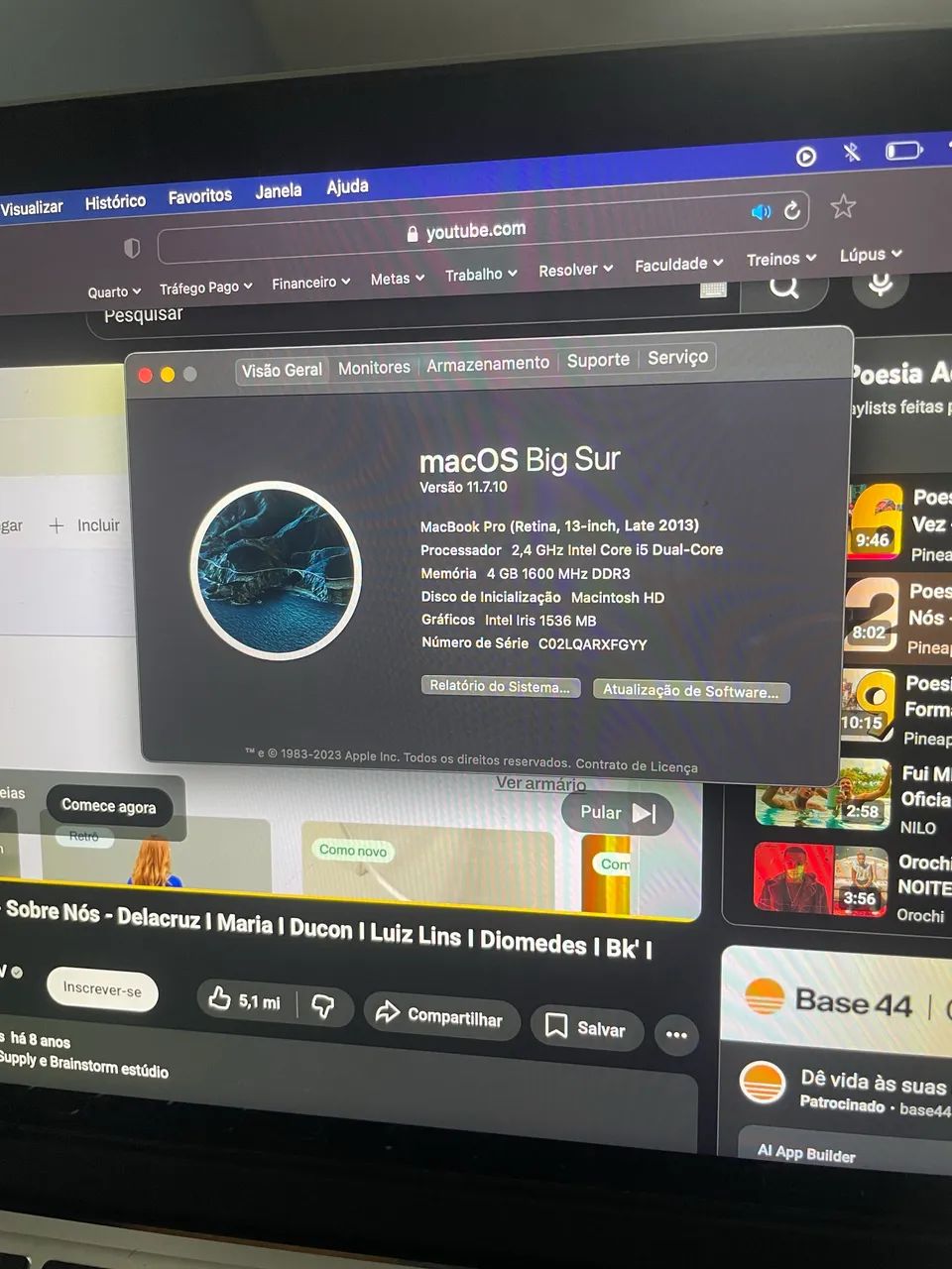 MacBook Pro Retina 13? - Intel i5 - 2013 - Funcionando Perfeitamente  - Foto 5