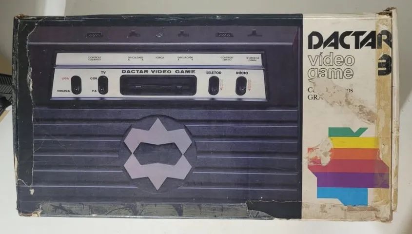 Atari Dactar Video Game CIB Funcionando