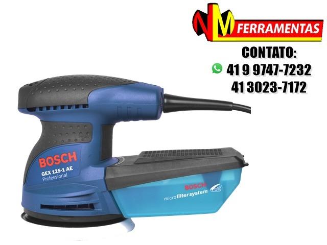 Lixadeira Roto Orbital 250W Gex 125-1 Ae Bosch ? 127V