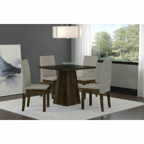 Mesa Quadrada C/ 4 Cadeiras