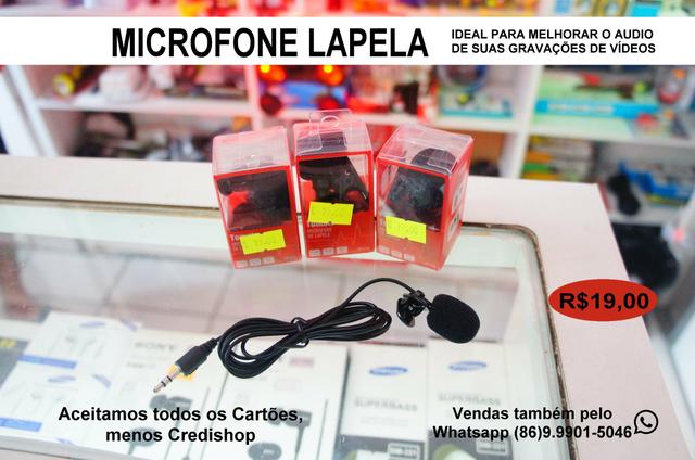 Microfone lapela