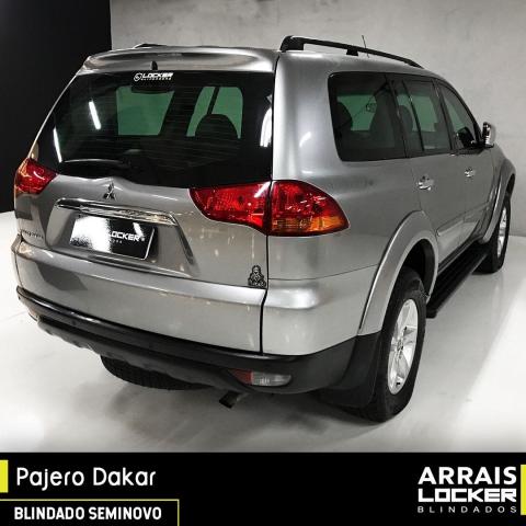 Mitsubishi pajero dakar 2012/2012 3.2 hpe 4x4 7 lugares BLINDADO - Foto 4