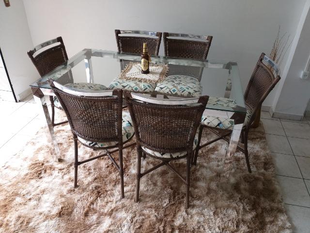 Conjunto de mesa atlanta (6 lugares)