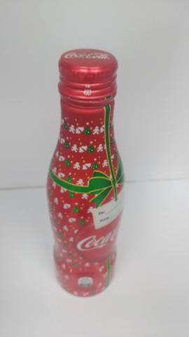 Garrafa Coca Cola Natal 2014 250 ml - Vazia - Edição Limitada. Raridade - Foto 4