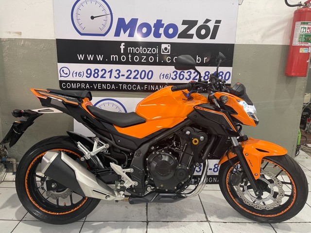 HONDA CB 500 F LARANJA