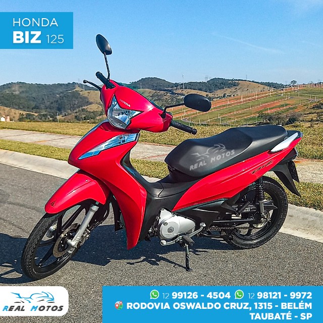 BIZ 125 VERMELHA