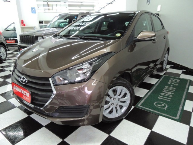 HB20 1.0 COMFORT 2018 MARROM BAIXA KM